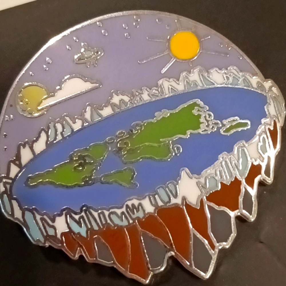 🌍 Earth Dome Enamel Pin